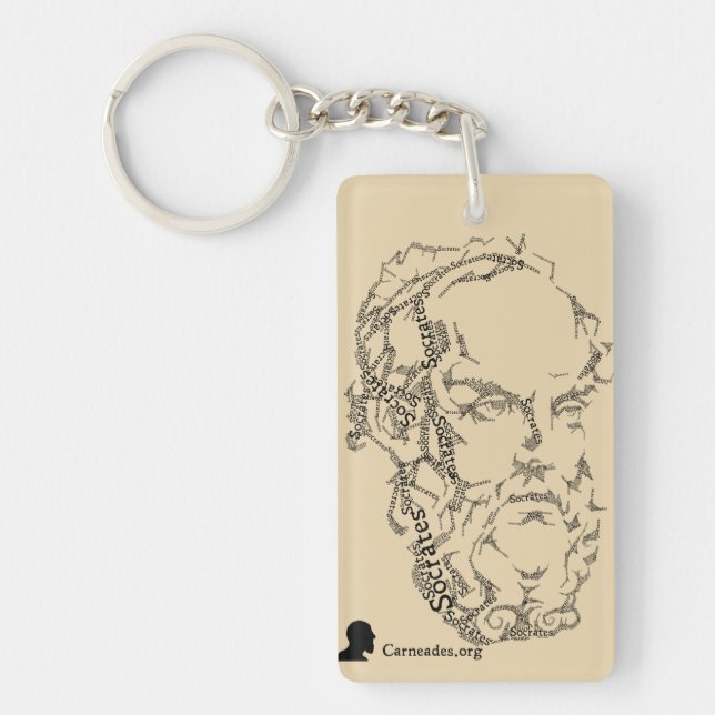 Socrates Keychain (Front)