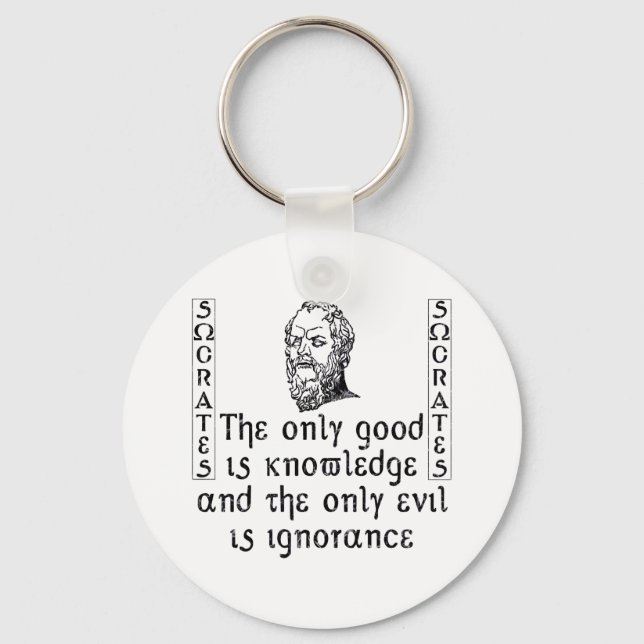 Socrates Keychain (Front)