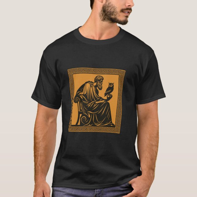 Socrates Philosopher Greek History Philosophy Gree T-Shirt (Front)
