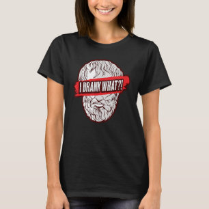 Socrates Philosophy Drinking for a Philosophy Stud T-Shirt