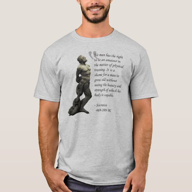 Socrates - Physical Training T-Shirt (Front)