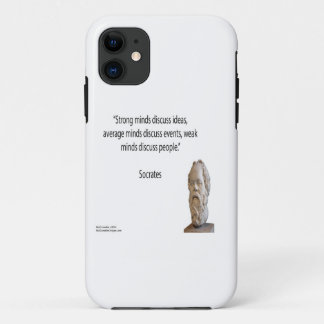 Socrates & Strong Minds Quote iPhone 5/5S Case