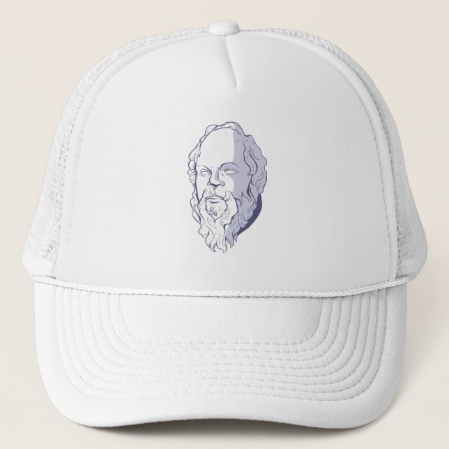 Socrates Trucker Hat (Front)
