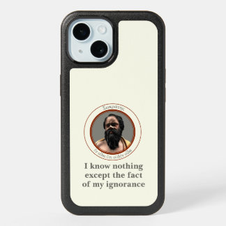 Socratic Quotation iPhone 15 Case