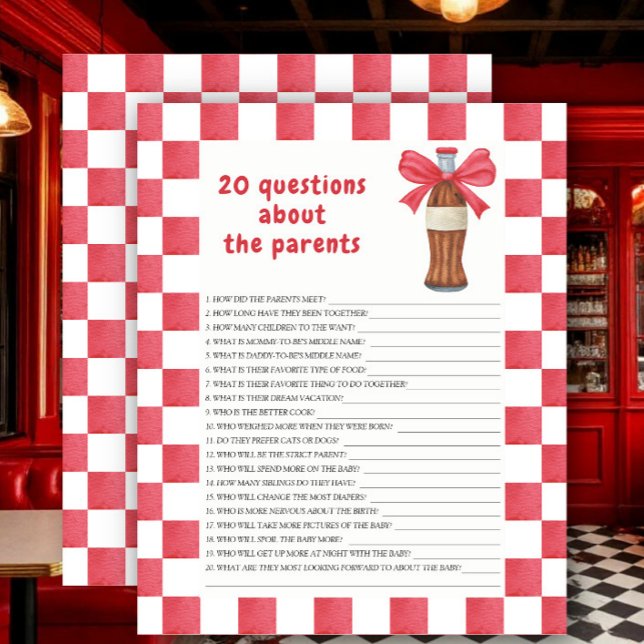 Soda Bottle - 20 questions about the Parents (Creator Uploaded)