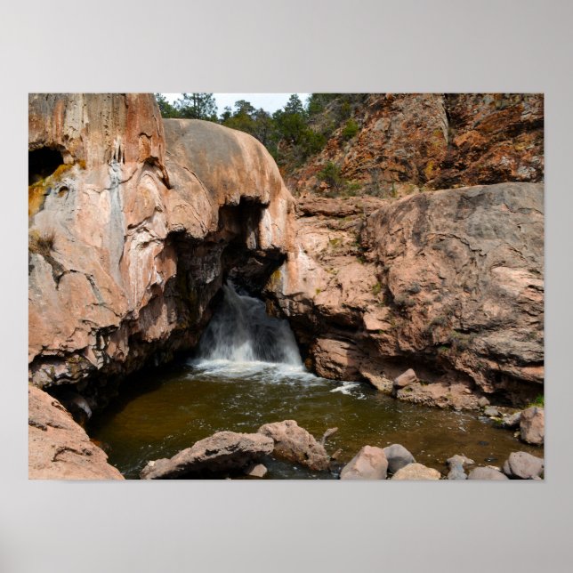 Soda Dam in New Mexico Poster (Front)