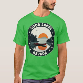 Soda Lakes Nevada Sunset T-Shirt
