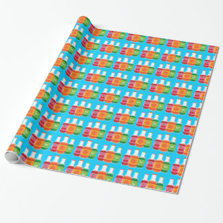 Soda Pop Bottles Wrapping Paper