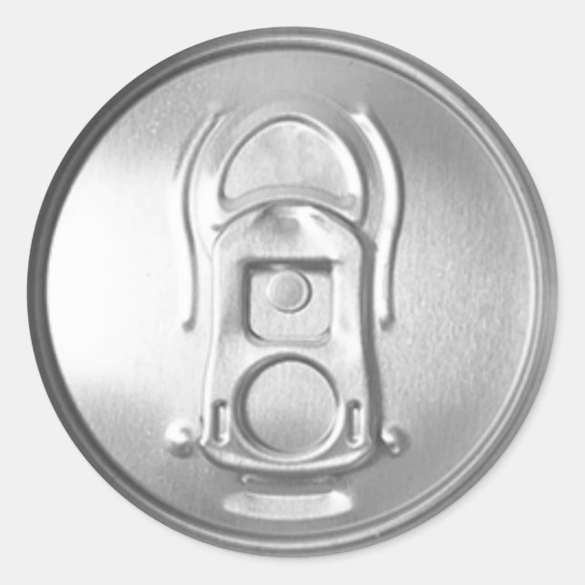 Soda Pop Lid Classic Round Sticker (Front)