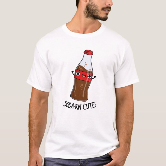 Soda-rn Cute Funny Soda Pun  T-Shirt (Front)