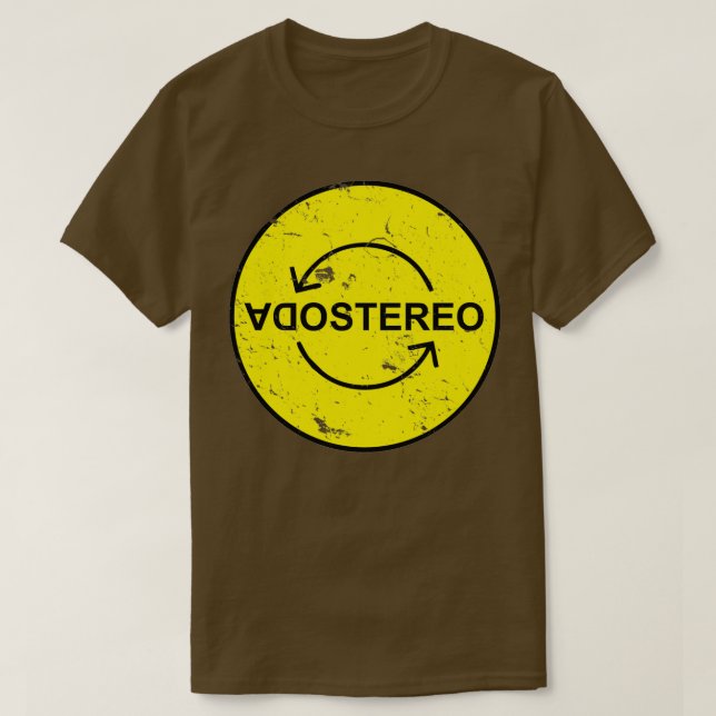 Soda Stereo Vintage T-Shirt (Design Front)
