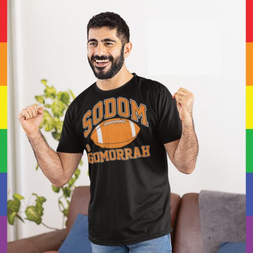 Sodom  Gomorrah Vintage Athletic LGBT T_Shirt