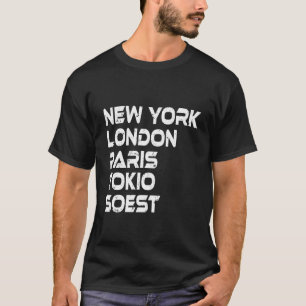 Soest New York London Tokio Paris T-shirt