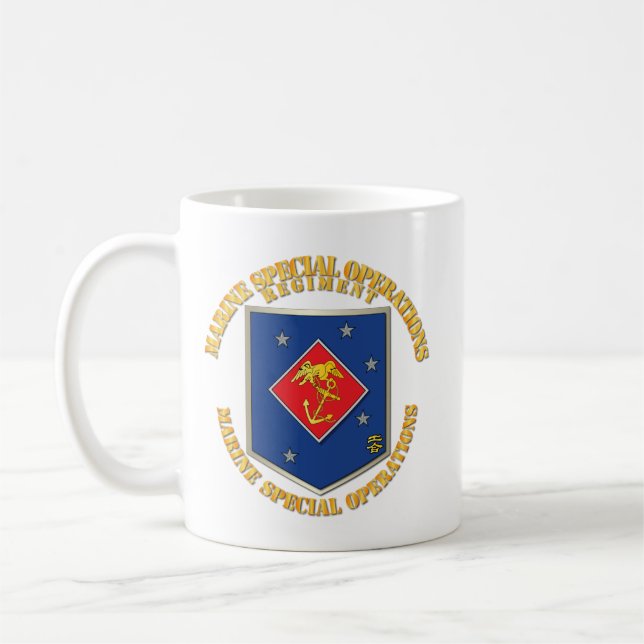 SOF - USMC Marine Special Operations Reg Coffee Mug (Left)