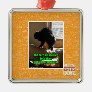 Sofa Bison Metal Ornament