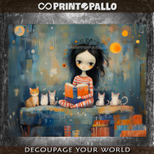 Sofa, cats and a book: what else? -