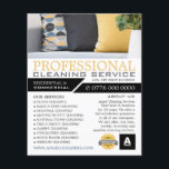 Sofa Cushions, Cleaning Service Advertising Flyer<br><div class="desc">Sofa Cushions,  Cleaning Service Advertising Flyer by The Business Card Store.</div>