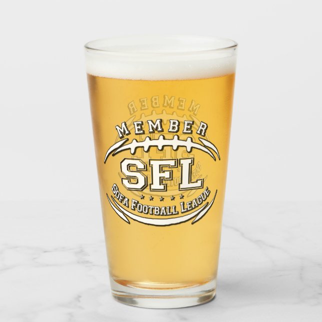 Sofa Football League Glass (Front Filled)