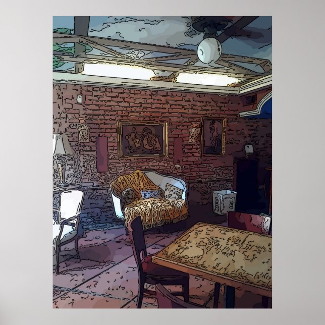 Sofa in French Quarter Poster (Front)