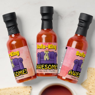 Sofa-King Awesome Hot Sauces