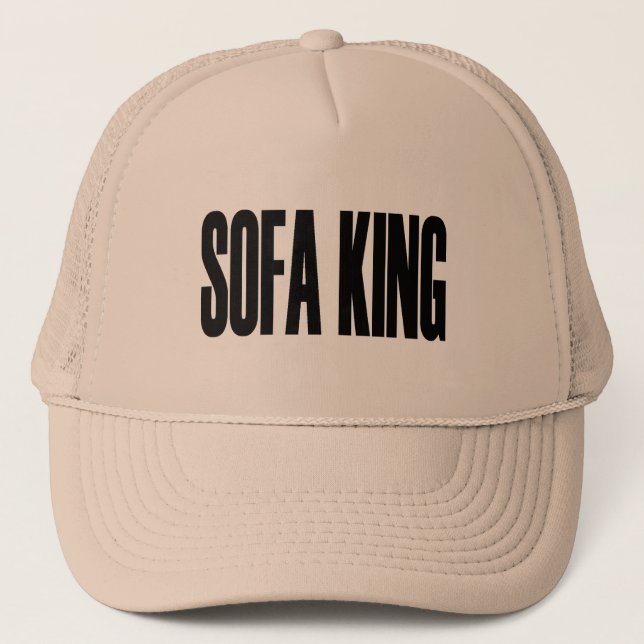 SOFA KING Baseball Cap (Front)