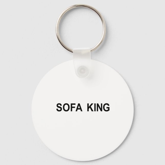 sofa king t-shirt keychain (Front)