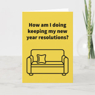 Sofa, So Good - Happy New Year Card