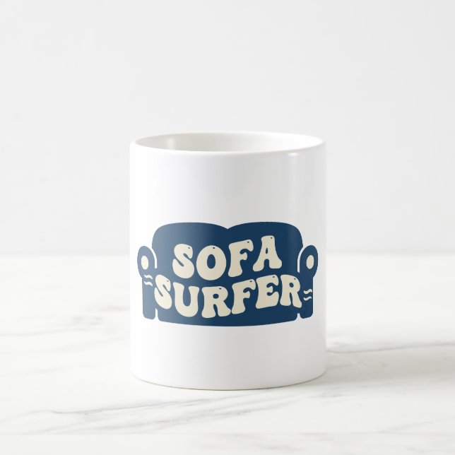 Sofa Surfer Coffee Mug (Center)