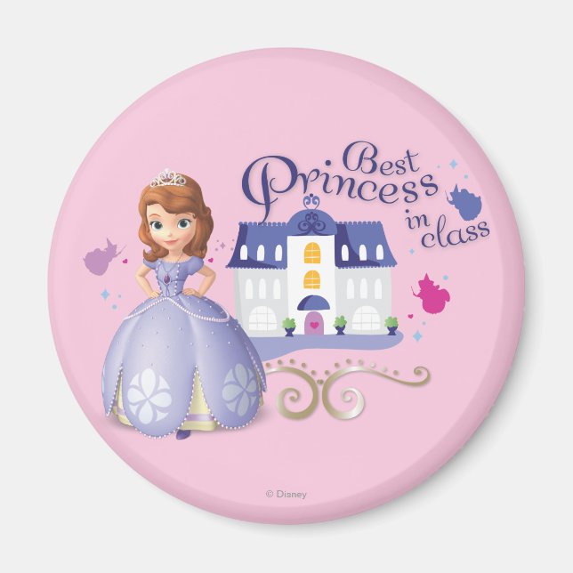 Sofia: Best Princess in Class Magnet (Front)