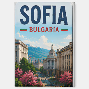 🧲 Sofia Bulgaria Cathedral Travel Souvenir Memory Magnet