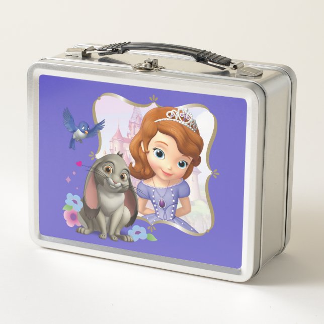 Sofia, Mia and Clover Metal Lunch Box (Front)