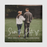 SOFIA photo save the date magnet<br><div class="desc">SOFIA modern save the date magnet
This modern minimal save the date magnet is the perfect way to remind your guests of your big day!</div>