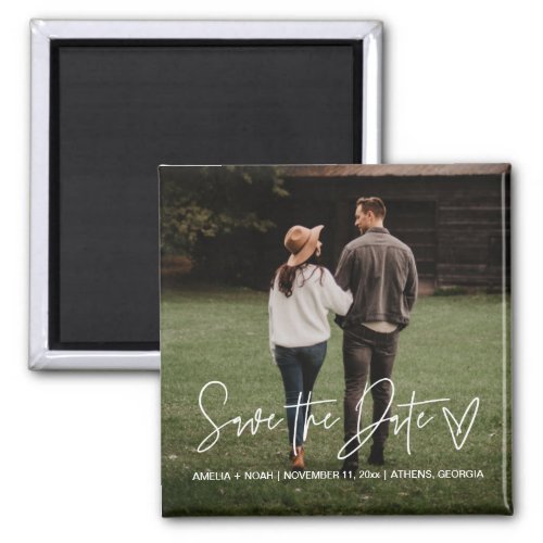 SOFIA photo save the date magnet 