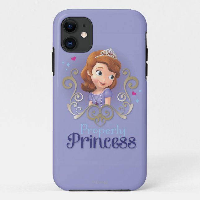 Sofia: Properly Princess Case-Mate iPhone Case (Back)
