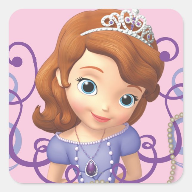 Sofia Square Sticker (Front)