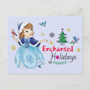 Sofia the First Enchanted Holidays Holiday Postcard