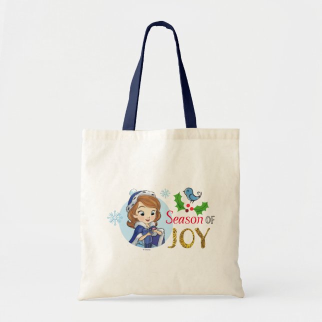 Sofia the First | Season Of Joy Tote Bag (Front)