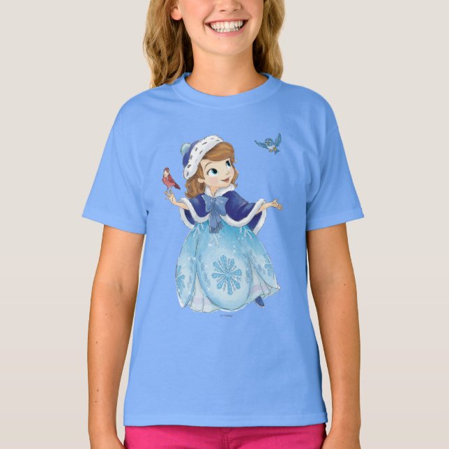 Sofia the First | Sofia The First With Friends T-Shirt (Front)