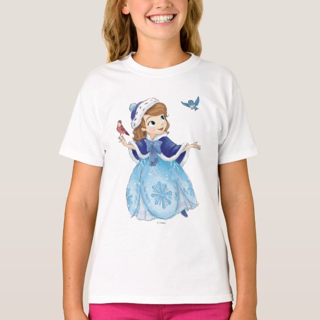 Sofia the First | Sofia The First With Friends T-Shirt (Front)