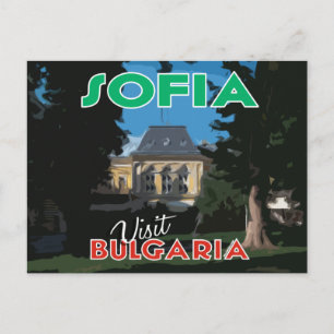 Sofia, Visit Bulgaria Postcard