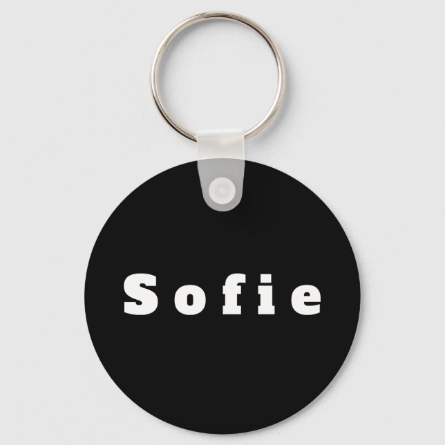 Sofie Keychain (Front)