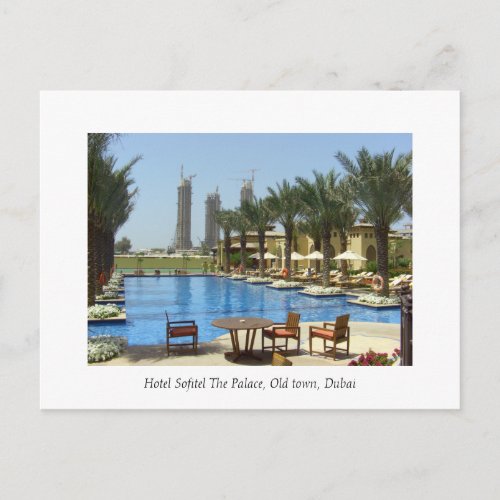 Sofitel The Palace Hotel Old Town Dubai Postcard