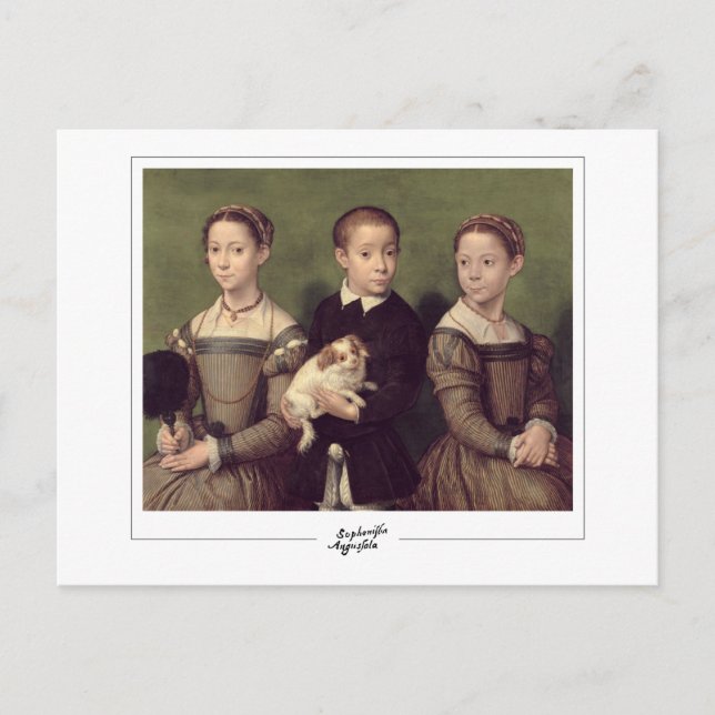Sofonisba Anguissola #20 - Fine Art Postcard (Front)