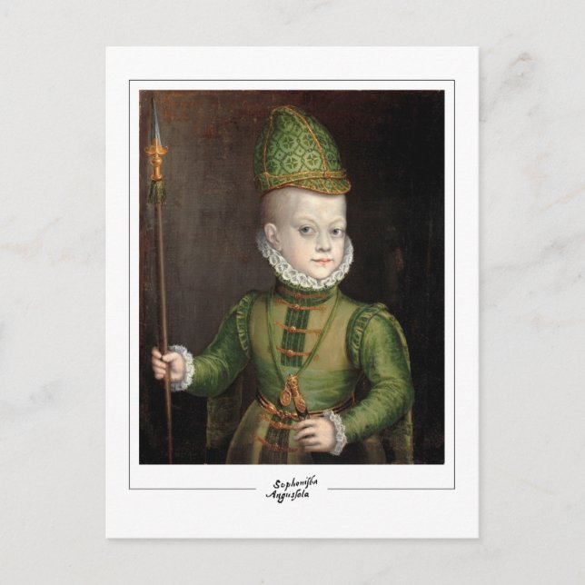 Sofonisba Anguissola #21 - Fine Art Postcard (Front)