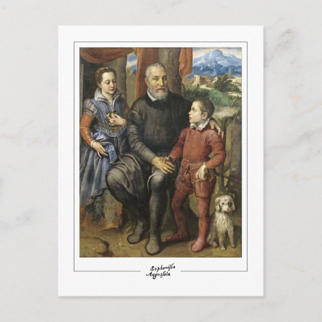 Sofonisba Anguissola #5 - Fine Art Postcard (Front)