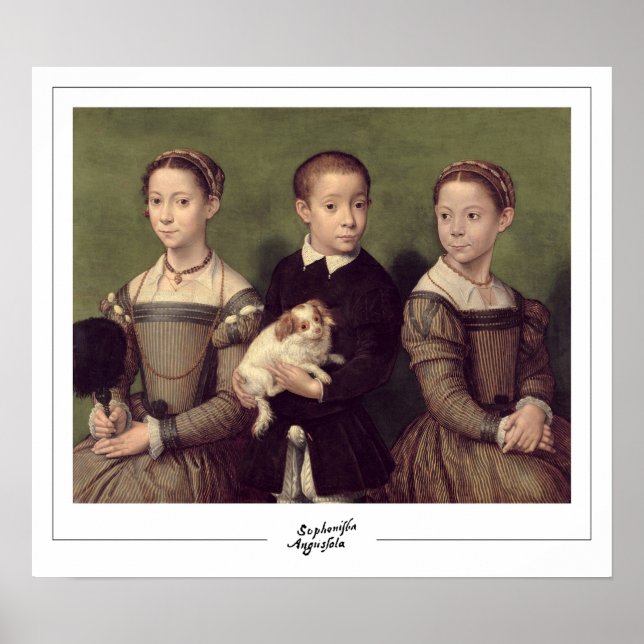 Sofonisba Anguissola Zedign Art Poster #20 (Front)