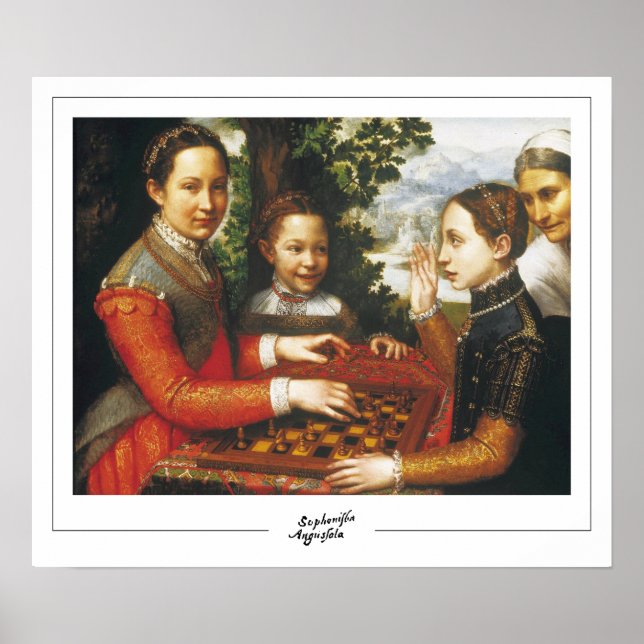Sofonisba Anguissola Zedign Art Poster #8 (Front)