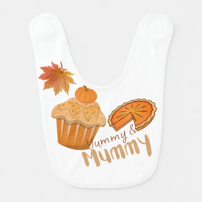 Soft & Absorbent Baby Bibs for Mess-Free Feeding (Front)