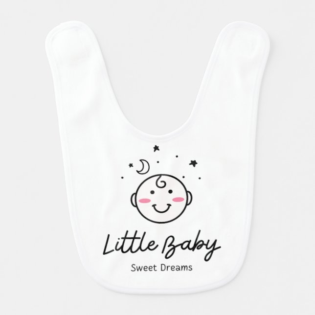 Soft & Absorbent Baby Bibs, Perfect for Feeding. Bib (Front)