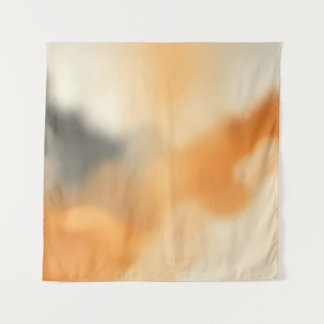 Soft Abstract Glow Blurry Art Tapestry